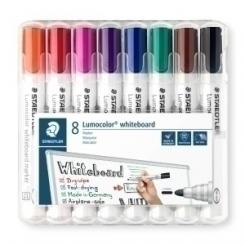 Marcador Pizarra Staedtler 351 Lumocolor Conico Box De 8