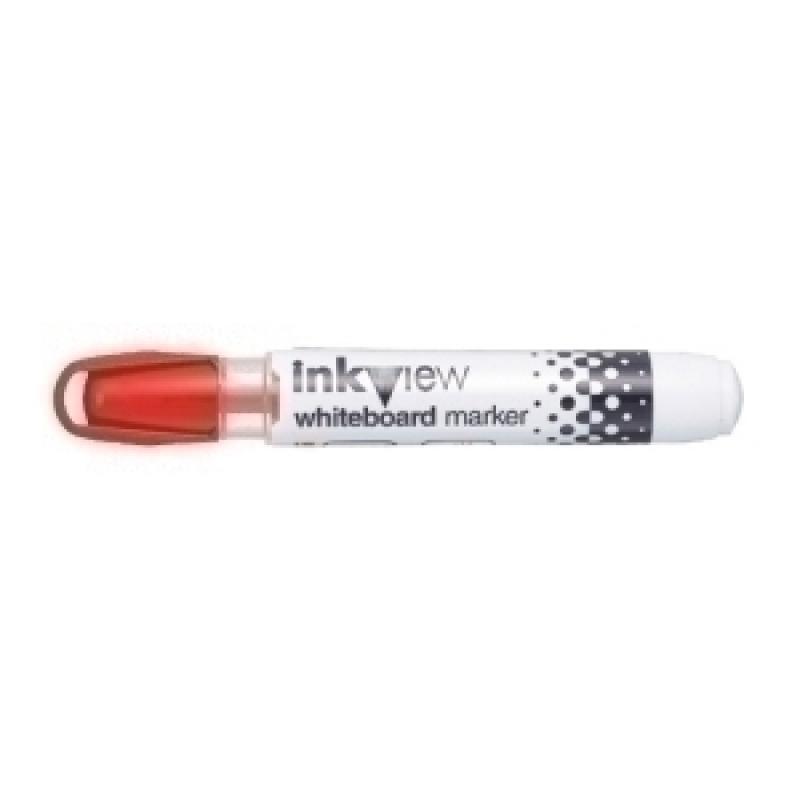 marcador-pizarra-uni-ball-inkview-conico-rojo