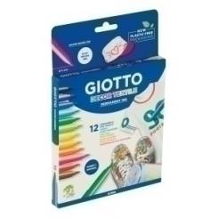 Marcador Textil Giotto Decor Textile Caja De 12