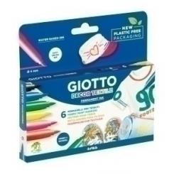 Marcador Textil Giotto Decor Textile Caja De  6