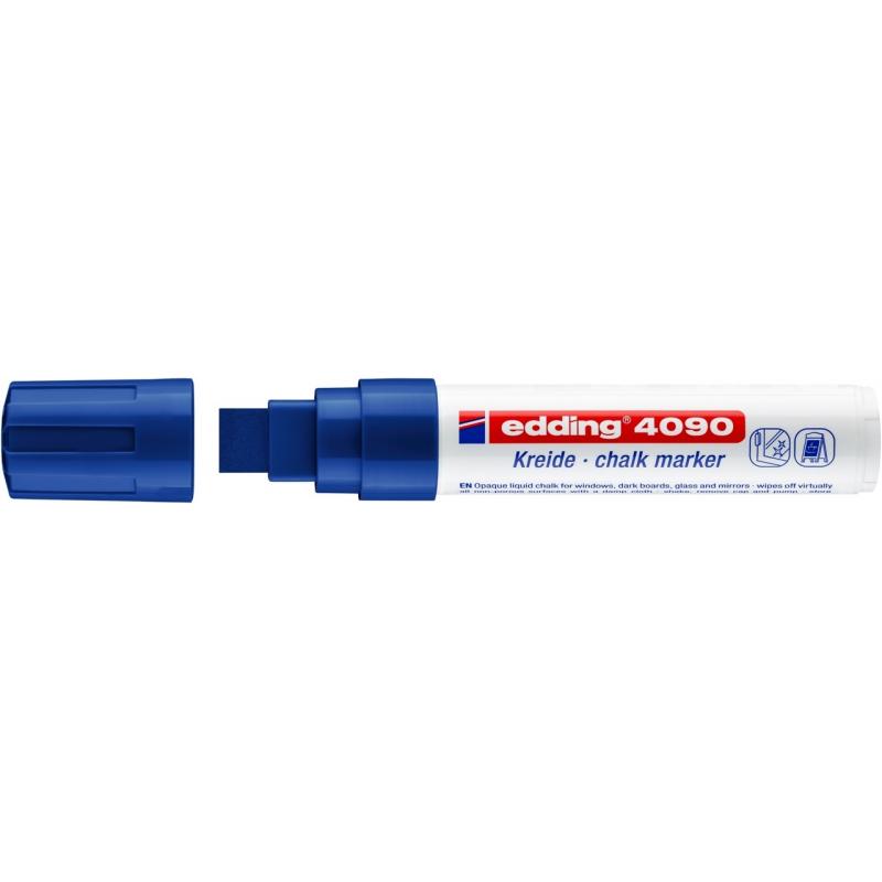 marcador-tiza-liquida-edding-4090-biselado-azul
