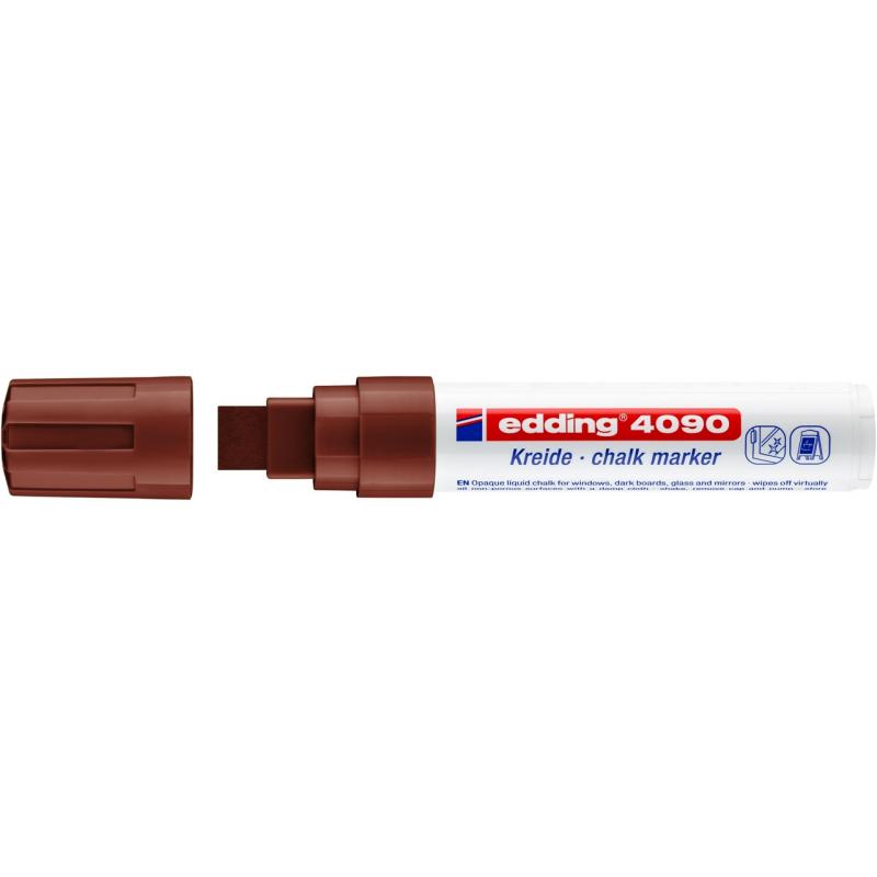 marcador-tiza-liquida-edding-4090-biselado-marron