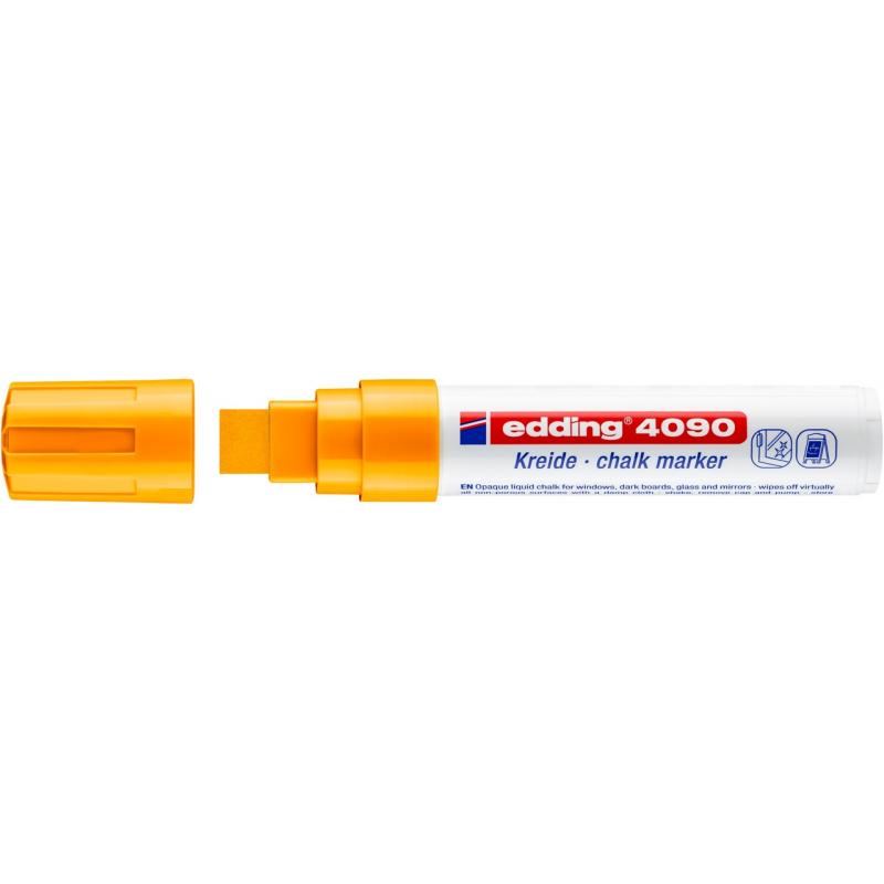 marcador-tiza-liquida-edding-4090-biselado-naranja-negroon