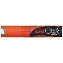 Marcador Tiza Liquida Uni-Ball Chalk Marker Pwe-8K 8.0 Mm Naranja