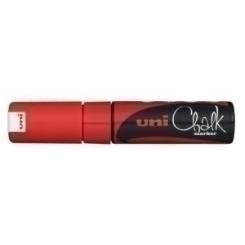 Marcador Tiza Liquida Uni-Ball Chalk Marker Pwe-8K 8.0 Mm Rojo