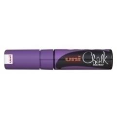 Marcador Tiza Liquida Uni-Ball Chalk Marker Pwe-8K 8.0 Mm Violeta