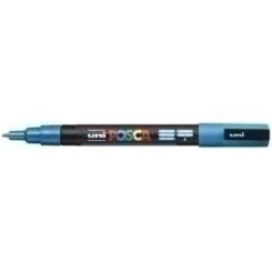 Marcador T.Opaca No Perm. Uni Posca  0,9 (Pc-3Ml) Purpurina Azul Claro