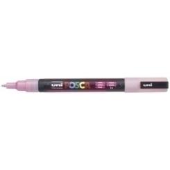 Marcador T.Opaca No Perm. Uni Posca  0,9 (Pc-3Ml) Purpurina Rosa