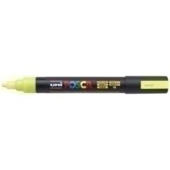 Marcador T.Opaca No Perm. Uni Posca  1,8 (Pc-5M)  Fluor Amarillo