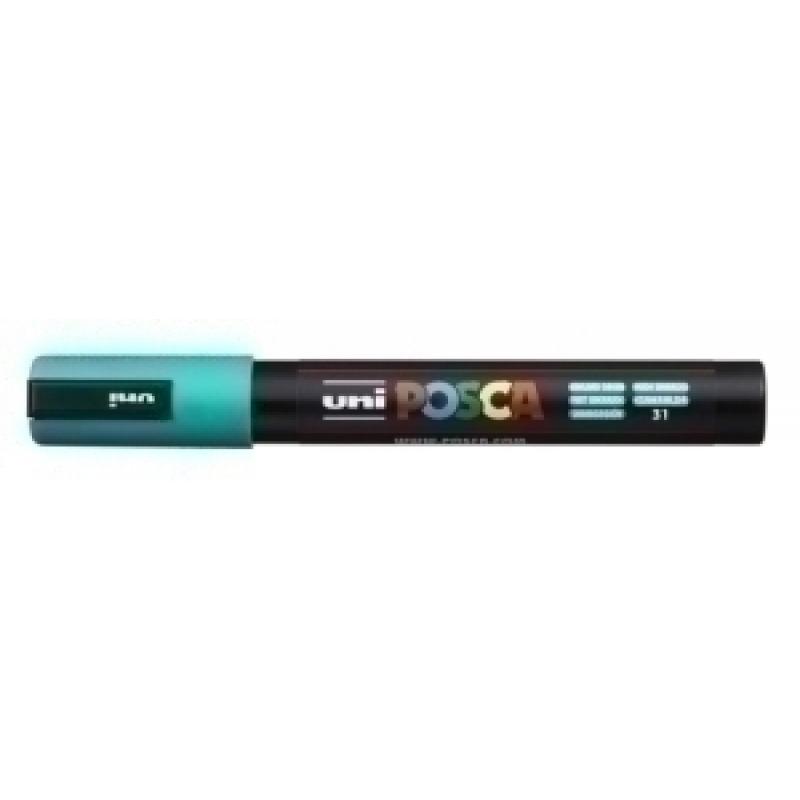 marcador-topaca-no-perm-uni-posca-18-pc-5m-verde-esmeralda