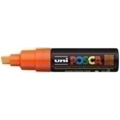 Marcador T.Opaca No Perm. Uni Posca  8,0 (Pc-8K)  Fluor Naranja