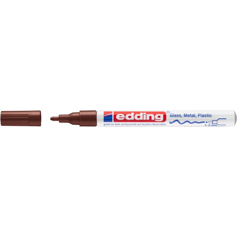 marcador-topaca-perm-edding-751-conico-marron