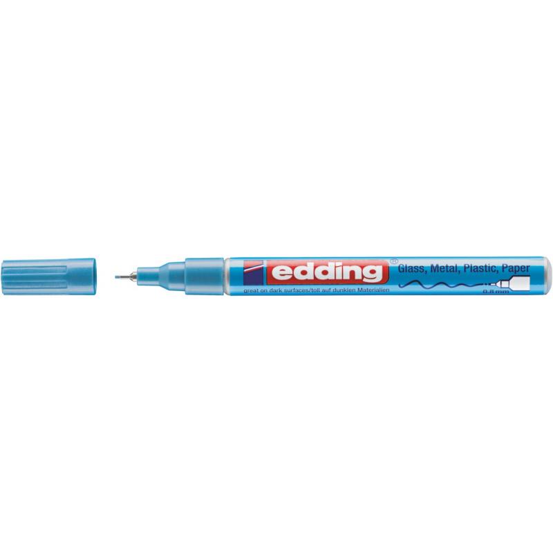 marcador-topaca-perm-edding-780-conico-azul-claro-metalico