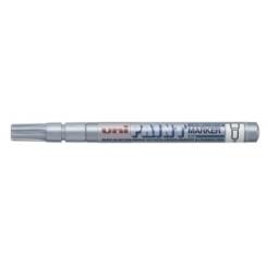Marcador T.Opaca Perm. Uni-Ball Paint Marker 0,8 (Px-21)  Plata