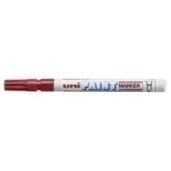 Marcador T.Opaca Perm. Uni-Ball Paint Marker 0,8 (Px-21)  Rojo