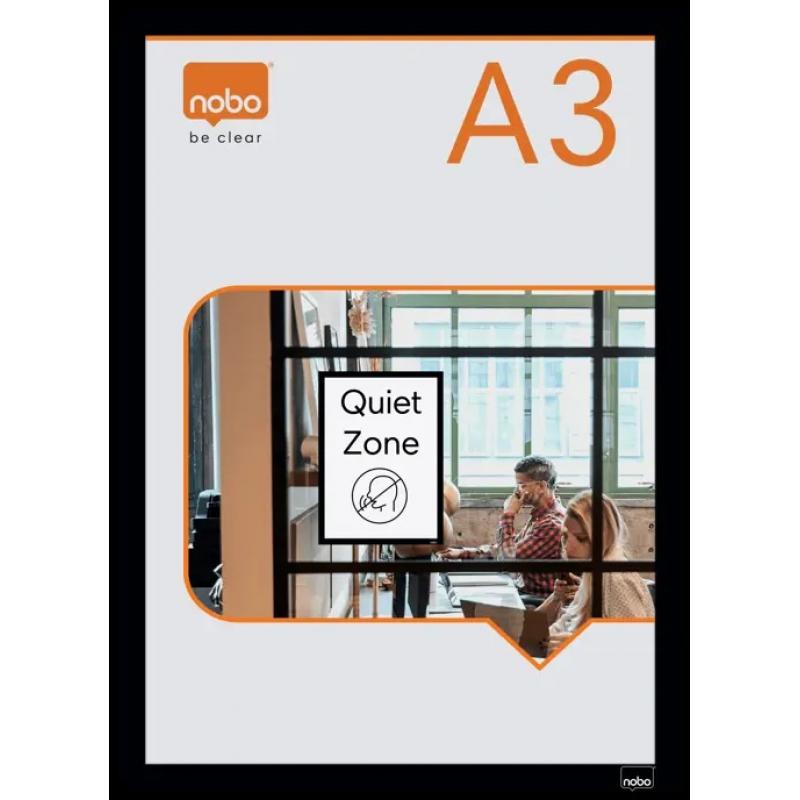 marco-magnetico-autoadhesivo-nobo-2-unidades-a3-negro