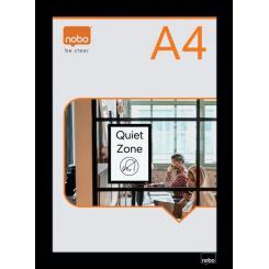 Marco magnético autoadhesivo NOBO, 2 unidades, A4, negro