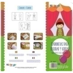 Marioneta Dedos Caperucita Roja Pack 6