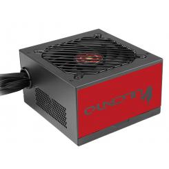 Mars Gaming MPVU750SI, Fuente Alimentación ATX 750W, 10 Años Garantía, 80 Plus Silver, +87% Eficiencia, Tecnologías AI2-RPM, DC-DC y SMD, PFC-Activo, Condensadores Japoneses Toshin Kyogo 105º, Rojo