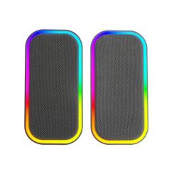 Mars Gaming MS-OM altavoz Negro Inalámbrico y alámbrico 20 W