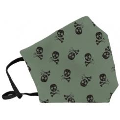 Mascarilla Reut. Gran. Skull Kaki