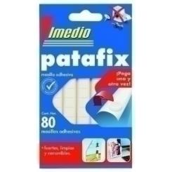 Masilla Adhesiva Imedio Patafix Removible 80 Uds.