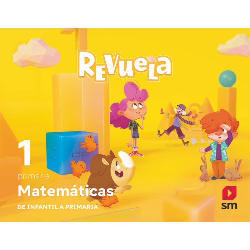 Matemáticas. 1 Primaria. Trimestres Revuela
