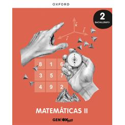 Matemáticas 2ºbachillerato. Ciencias Naturales. Geniox 2023, Ed. OXFORD