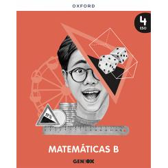 Matemáticas 4ºESO Opc.B Geniox 2023, Ed. OXFORD
