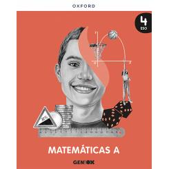 Matemáticas 4ºESO Opción A. Geniox 2023, Ed. OXFORD