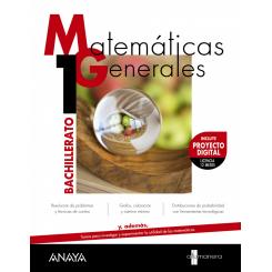 Matemáticas Generales 1ºbachillerato. Otros Mundos 2022, Ed. ANAYA