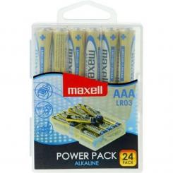 Maxell Pila Alcalina Aaa Lr03 Pack*24 Pilas