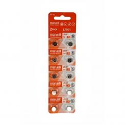 Maxell Pila Boton Alcalina Lr41 Blister 1 un