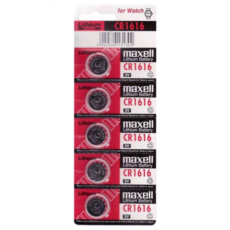 Maxell Pila Boton Litio Cr1616 3V Blister de 5