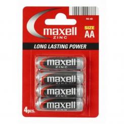 Maxell Pila Salina Manganeso AA R6 Blister*4