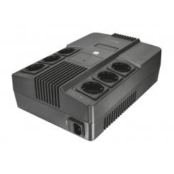 Trust Maxxon sistema de alimentación ininterrumpida (UPS) 0,8 kVA 6 salidas AC