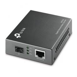 TP-Link MC220L convertidor de medio 1000 Mbit/s Multimodo, Monomodo Negro
