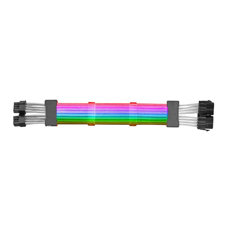 mca-16-cable-extensor-argb-88pin-pcie-para-tarjeta-grafica-leds-ultrabrillantes-compatibilidad-total-awg18-de-cobre-puro-310mm