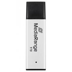 MediaRange MR1905-1 unidad flash USB 1 TB USB tipo A 3.2 Gen 1 (3.1 Gen 1) Negro, Plata