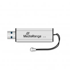 MediaRange MR916 unidad flash USB 32 GB USB tipo A 3.2 Gen 1 (3.1 Gen 1) Negro, Plata