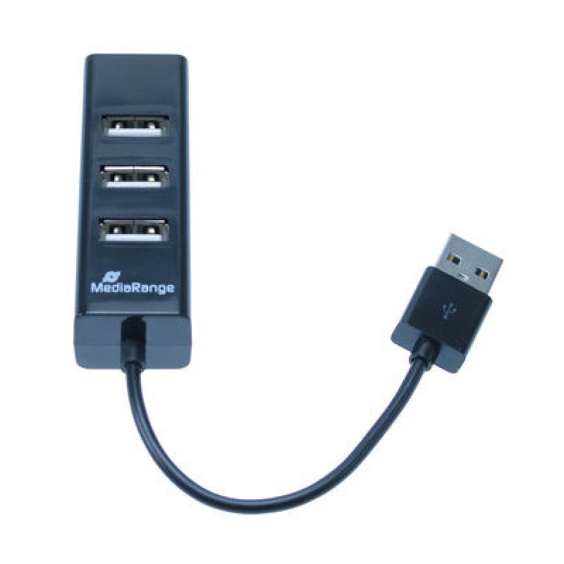 mediarange-mrcs502-hub-de-interfaz-480-mbit-s-negro