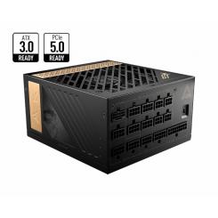 MEG AI1300P PCIE5 unidad de fuente de alimentación 1300 W 24-pin ATX ATX Negro
