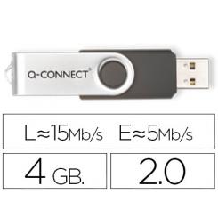Memoria usb Q-CONNECT flash 4 gb 2.0