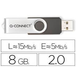 Memoria usb Q-CONNECT flash 8 gb 2.0
