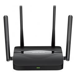 Mercusys MR25BE router inalámbrico Gigabit Ethernet Doble banda (2,4 GHz / 5 GHz) Negro