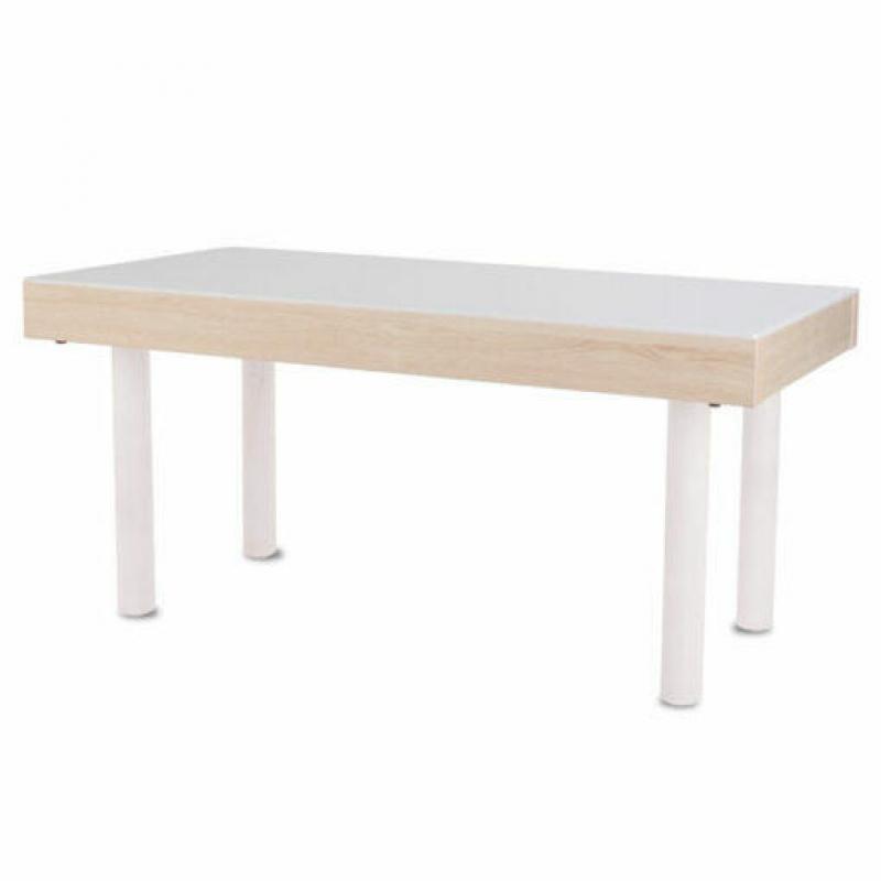 Mesa de luz Mobeduc 100x50 cm base metal Talla 2