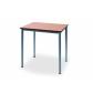 Mesa mod 183 160X80 ALT. 54 Cm estructura gris tapa mdf y estratificado colores infantil cantos redondeados y barnizados
