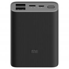 Xiaomi Mi Power Bank 3 Ultra Compact batería externa Polímero de litio 10000 mAh Negro