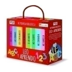 Mi Primera Biblioteca Sassi Manolito Books Leo Y Aprendo (8 Libros De 10 Pag.) (+2 Años)