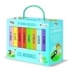 Mi Primera Biblioteca Sassi Manolito Books Los Animales (8 Libros De 10 Pag.) (+2 Años)